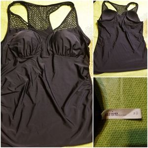 Cacique Womens Swim Top